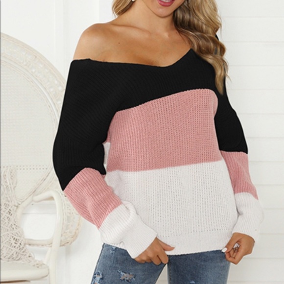 🌟Sale🌟Twist Back Sweater - Picture 2 of 3